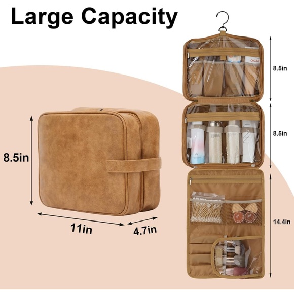 Accessories - Last one!!   Bag 3 in 1 Hanging Travel Organizer Makeup Bag Travel Organizer